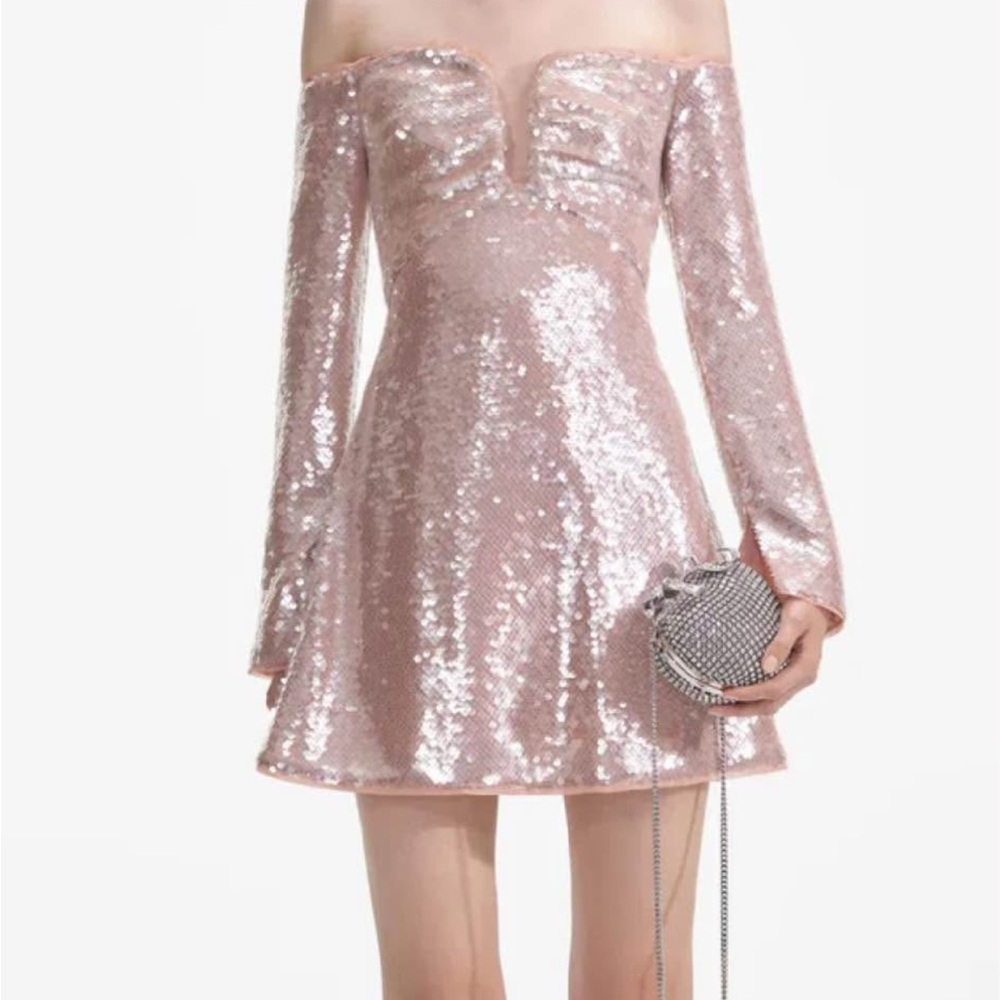 Self Portrait size 6! Sparkle off shoulder